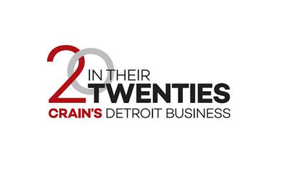 Collin Mays was chosen as 20 in their Twenties leader by Crain's Detroit Business magazine.