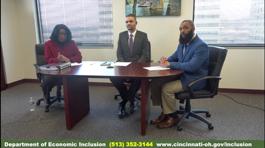 Collin Mays talks about progress being made in the Department of Economic Inclusion in Cincinnati.