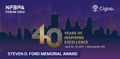 Collin Mays earns the NFBPA Steven D Ford Memorial Award 2023 for leadership